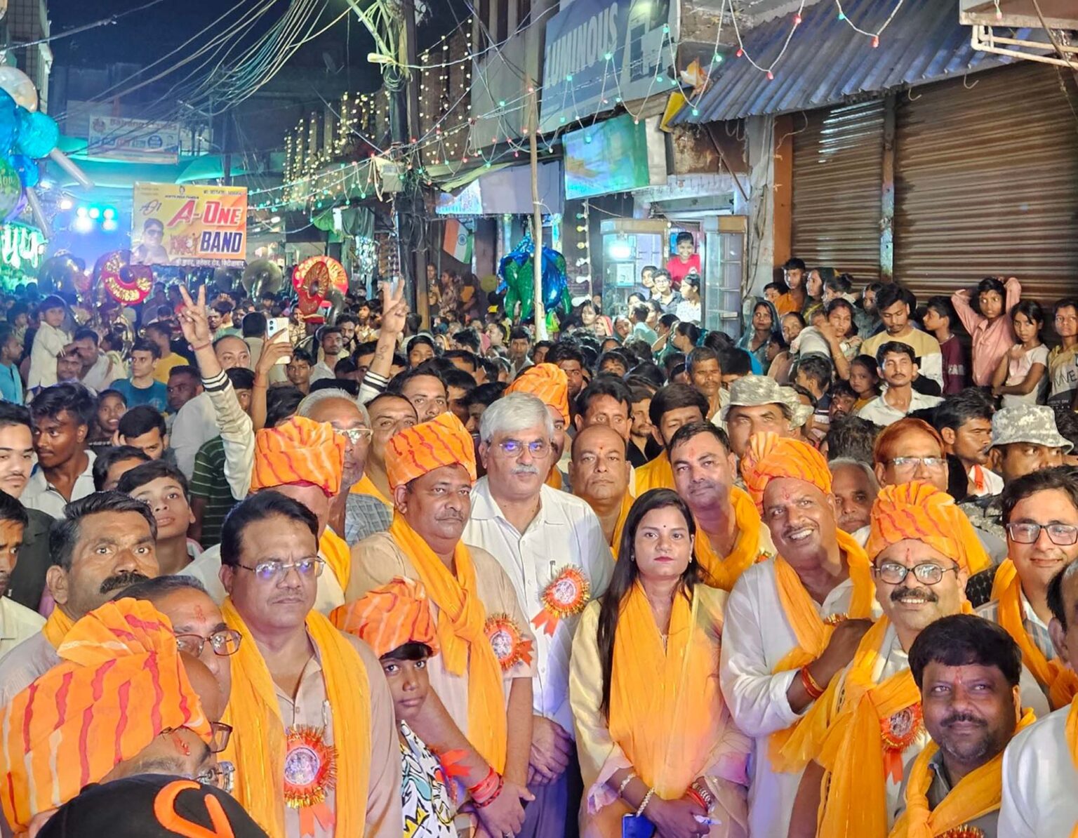 सुहाग नगरी में धूमधाम से निकाली गई लेबर कॉलोनी की राम बारात