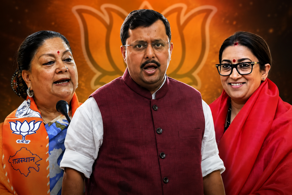 भाजपा में बड़ा सांगठनिक फेरबदल, अध्यक्ष नितिन नबीन की नई टीम में कई दिग्गजों की छुट्टी ! भाजपा के राष्ट्रीय अध्यक्ष नितिन नबीन की नई टीम में स्मृति ईरानी और राम माधव की वापसी